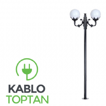 Zerpa 25 Lik Yapraklı 2'li Direk (2.40 mt) Z2956