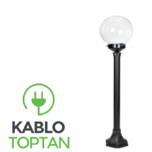 Zerpa 25'lik Akrilik Şeffaf Glop Çim Direk (95 cm) Z3453