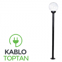 Zerpa 25'lik Akrilik Şeffaf Glop Tekli Direk (2.70 mt) Z3454