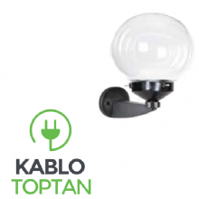 Zerpa 25'lik Akrilik Şeffaf Glop Duvar Aplik Z3451