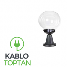 Zerpa 25'lik Akrilik Şeffaf Glop Set Üsü Aplik Z3450