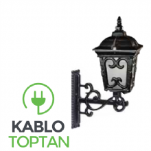 Zerpa Alüminyum Küçük Sivri Armatür Set Üstü Aplik Z9606