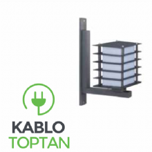 Zerpa Alüminyum Ledli Pramit Aplik Z13252