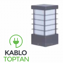 Zerpa Alüminyum Ledli Pramit Bollard Z13201