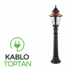 Zerpa Bakırlı Orta Fener Armatür Budaklı Direk Z10555