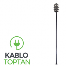 Zerpa Çim Fener Direk Z3094 (2.60 mt)