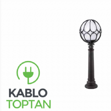 Zerpa Döküm 25'lik Papatya Meridyen Çim Direk Z10052