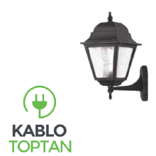 Zerpa Döküm Kare Pencere Duvar Aplik Büyük ZO9301