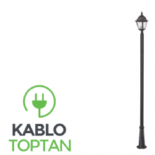 Zerpa Döküm Kare Tekli Direk Küçük (2.40 mt) ZK9306