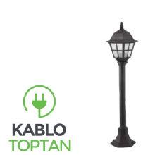 Zerpa Döküm Kare Küçük Çim Direk (94 cm) ZK9255