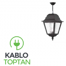 Zerpa Döküm Kare Pencere Sarkıt Aplik Büyük ZO9302