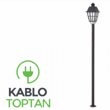 Zerpa Döküm Kare Tekli Direk Küçük (2.60 mt) ZK9355