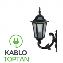 Zerpa Döküm Konik Fener Set Üstü Aplik Z9953