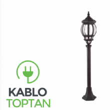 Zerpa Döküm Sekizgen Armatür Çim Direk Z10004 (105 cm)