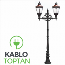 Zerpa Döküm Sıvamalı Saraylı Armatür Direk Z10653