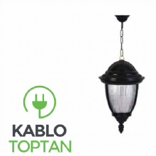 Zerpa Döküm Siyah Orta Fener Sarkıt Z10505