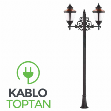 Zerpa Döküm Ulubatlı Armatür İkili Direk Z11107