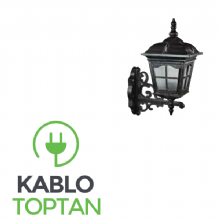 Zerpa Orta Kare Pencereli Döküm Duvar Aplik Z9401