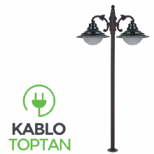 Zerpa Şemsiye Armatür 2'li Direk (Küçük) Z3172