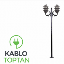 Zerpa PLS Çim 2'li Direk Z3096