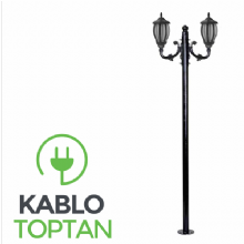 Zerpa Sekizgen Armatür 2'li Alt Direk (2.40 mt) Z3016