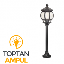 Zerpa Sekizgen Armatür Çim Direk (100 cm) Z3013-Z3023