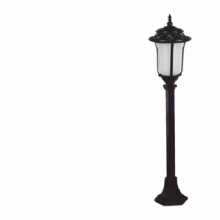 Zerpa Sivri Camlı Döküm Armatür Çim Direk (120 cm) Z9802