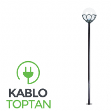 Zerpa Yarım Meridyen Papatya Tekli Direk Z2914 (2,60 mt)